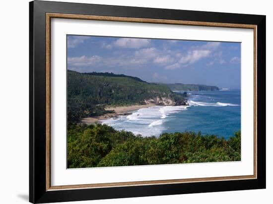 Guajataca Beach, Isabela, Puerto Rico-George Oze-Framed Photographic Print