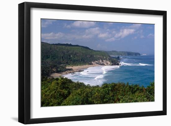 Guajataca Beach, Isabela, Puerto Rico-George Oze-Framed Photographic Print