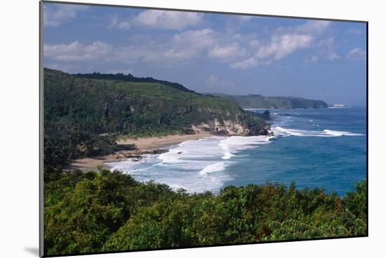 Guajataca Beach, Isabela, Puerto Rico-George Oze-Mounted Photographic Print