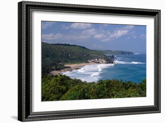 Guajataca Beach, Isabela, Puerto Rico-George Oze-Framed Photographic Print