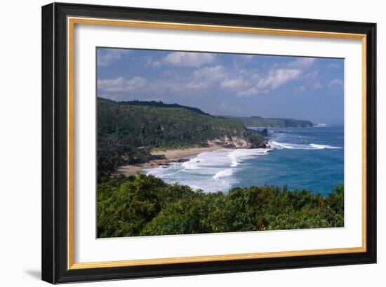 Guajataca Beach, Isabela, Puerto Rico-George Oze-Framed Photographic Print