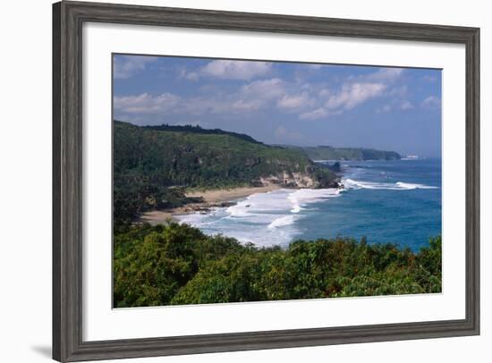 Guajataca Beach, Isabela, Puerto Rico-George Oze-Framed Photographic Print