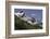 Guanaco on steep slope, Torres del Paine National Park, Chile, Patagonia, Patagonia-Adam Jones-Framed Photographic Print