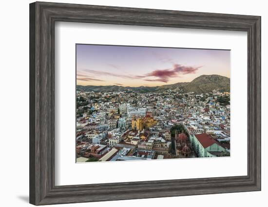 Guanajuato at Sunset-Rob Tilley-Framed Photographic Print