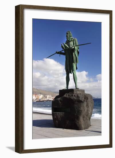 Guanche Statue, Candelaria, Tenerife, 2007-Peter Thompson-Framed Photographic Print