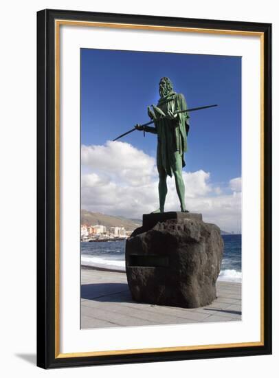 Guanche Statue, Candelaria, Tenerife, 2007-Peter Thompson-Framed Photographic Print