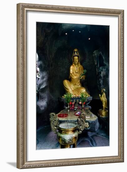 Guanyin Goddess-Charles Bowman-Framed Photographic Print