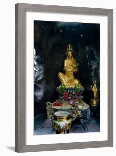 Guanyin Goddess-Charles Bowman-Framed Photographic Print