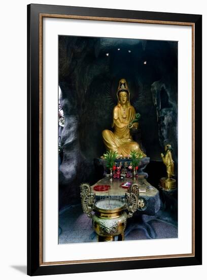 Guanyin Goddess-Charles Bowman-Framed Photographic Print