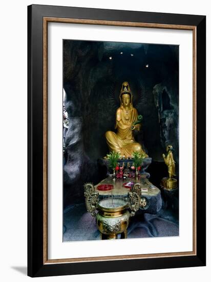 Guanyin Goddess-Charles Bowman-Framed Photographic Print