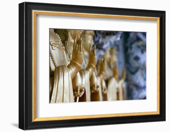 Guanyin (Quan Am) (Goddess of Mercy and Compassion), Linh Phuoc Buddhist Pagoda-Godong-Framed Photographic Print