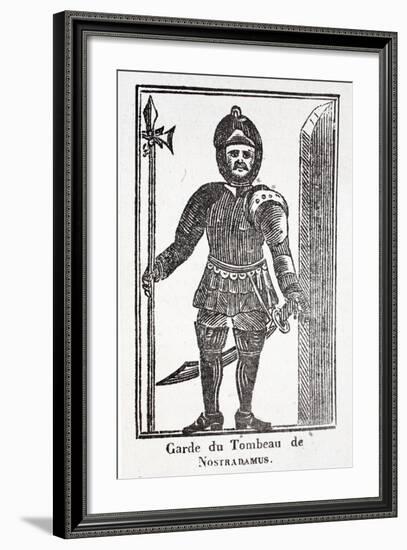 Guard at the Tomb of Nostradamus-null-Framed Giclee Print