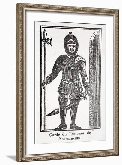 Guard at the Tomb of Nostradamus-null-Framed Giclee Print