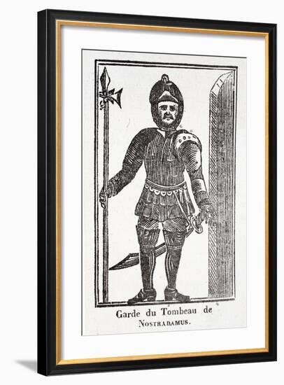 Guard at the Tomb of Nostradamus-null-Framed Giclee Print