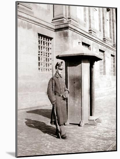 Guard, Brussels, 1898-James Batkin-Mounted Photographic Print