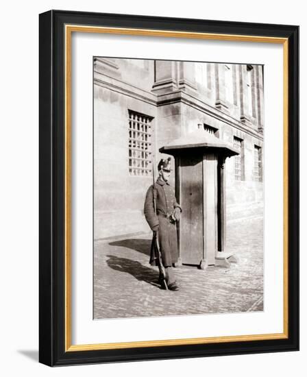 Guard, Brussels, 1898-James Batkin-Framed Photographic Print