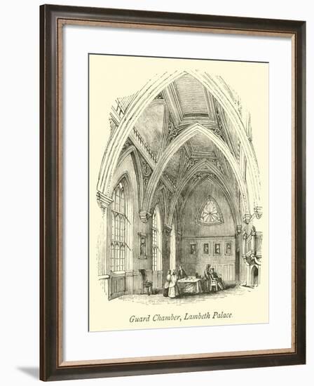 Guard Chamber, Lambeth Palace-null-Framed Giclee Print