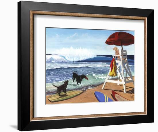 Guard Dogs-Scott Westmoreland-Framed Premium Giclee Print