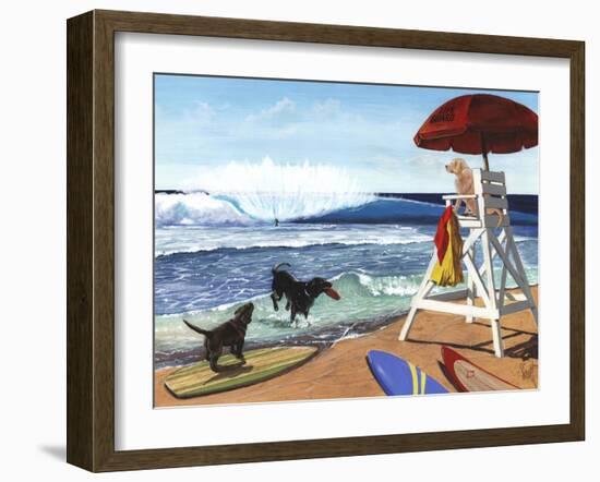 Guard Dogs-Scott Westmoreland-Framed Art Print