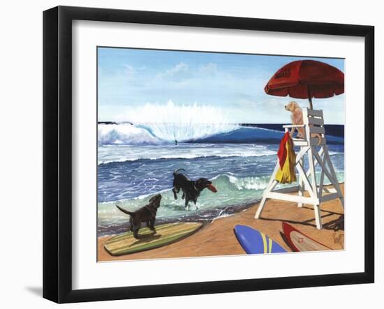 Guard Dogs-Scott Westmoreland-Framed Art Print