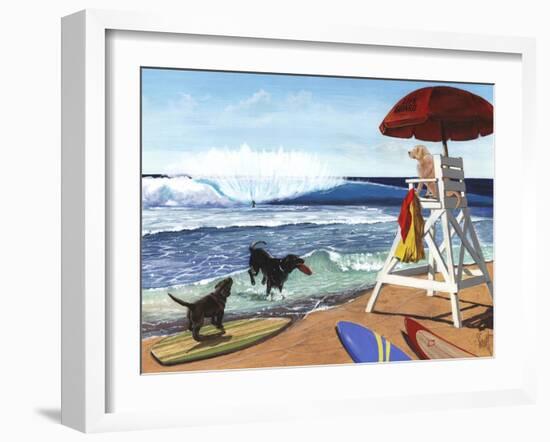 Guard Dogs-Scott Westmoreland-Framed Art Print