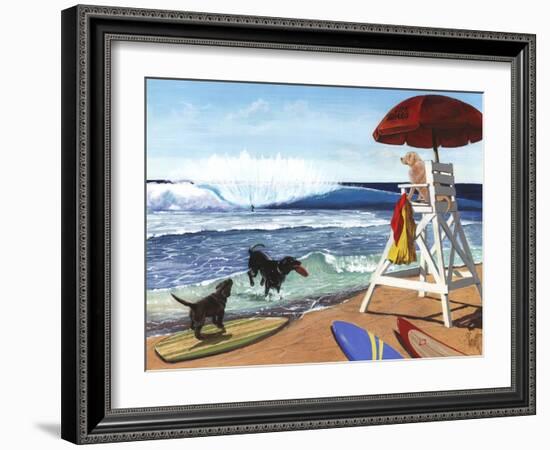 Guard Dogs-Scott Westmoreland-Framed Art Print