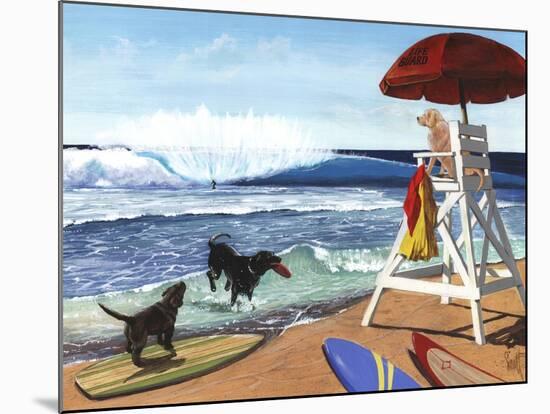 Guard Dogs-Scott Westmoreland-Mounted Premium Giclee Print