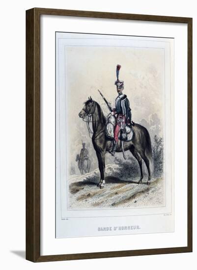 Guard of Honour, 1859-Auguste Raffet-Framed Giclee Print