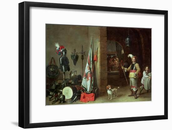 Guard Room-David Teniers the Younger-Framed Giclee Print