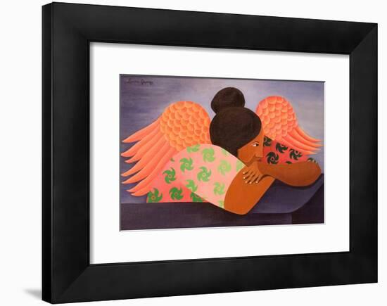 Guardian Angel, 1998-Laura James-Framed Giclee Print