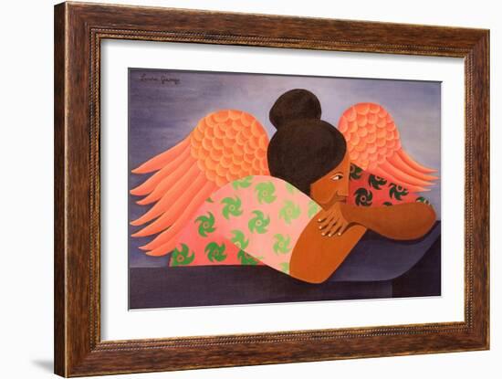 Guardian Angel, 1998-Laura James-Framed Giclee Print