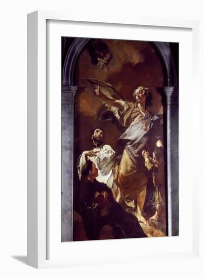 Guardian Angel Altarpiece-null-Framed Giclee Print