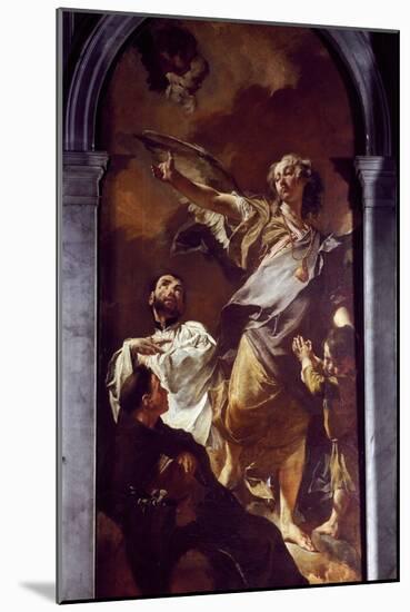 Guardian Angel Altarpiece-null-Mounted Giclee Print