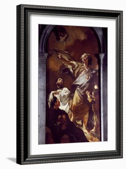 Guardian Angel Altarpiece-null-Framed Giclee Print