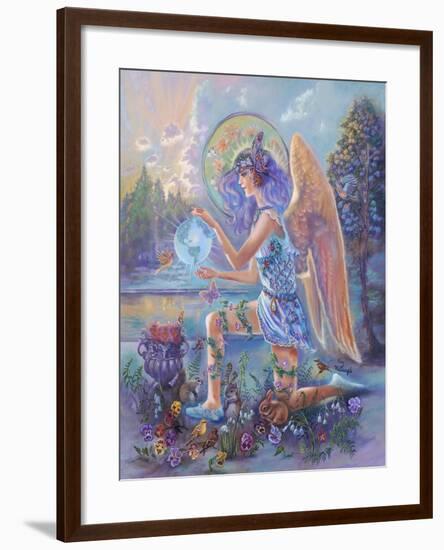 Guardian Angel of the World-Judy Mastrangelo-Framed Giclee Print