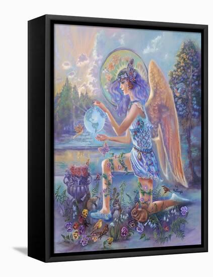 Guardian Angel of the World-Judy Mastrangelo-Framed Premier Image Canvas