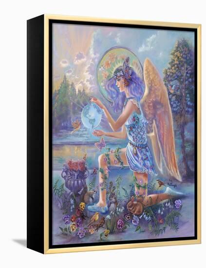 Guardian Angel of the World-Judy Mastrangelo-Framed Premier Image Canvas