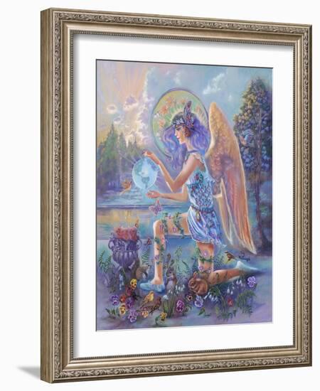 Guardian Angel of the World-Judy Mastrangelo-Framed Giclee Print