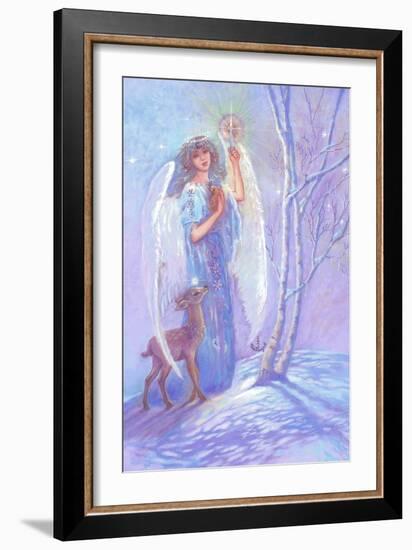 Guardian Angel of Winter-Judy Mastrangelo-Framed Giclee Print