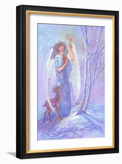 Guardian Angel of Winter-Judy Mastrangelo-Framed Giclee Print