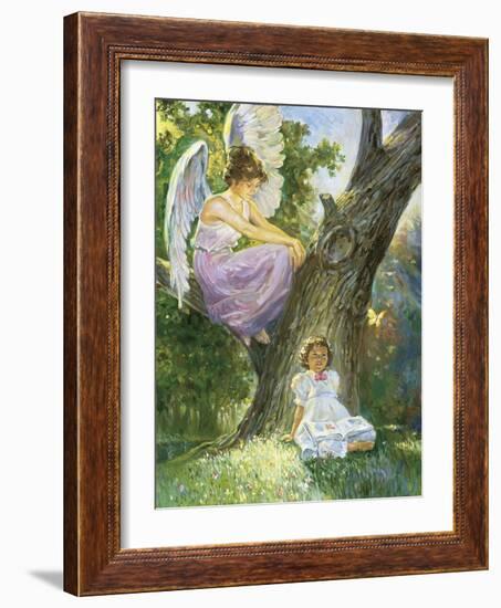 Guardian Angel-Hal Frenck-Framed Giclee Print