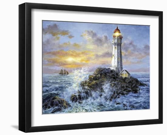 Guardian in Danger's Realm-Nicky Boehme-Framed Giclee Print