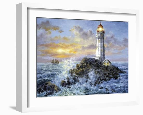 Guardian in Danger's Realm-Nicky Boehme-Framed Giclee Print