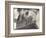 Guardian of Law, Statue Created by Sculptor James Earle Fraser Outside the Supreme Court Building-Margaret Bourke-White-Framed Photographic Print