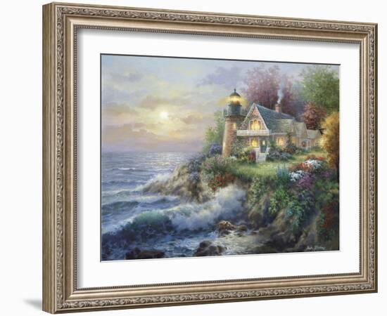 Guardian of the Sea-Nicky Boehme-Framed Giclee Print