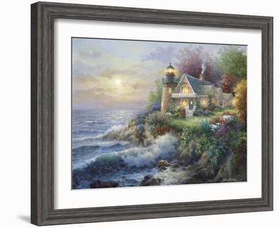 Guardian of the Sea-Nicky Boehme-Framed Giclee Print