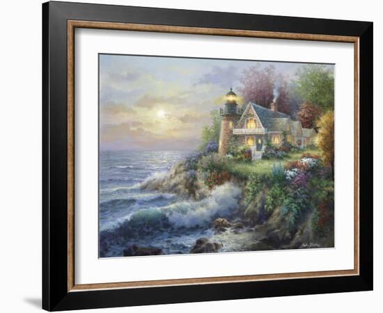 Guardian of the Sea-Nicky Boehme-Framed Giclee Print