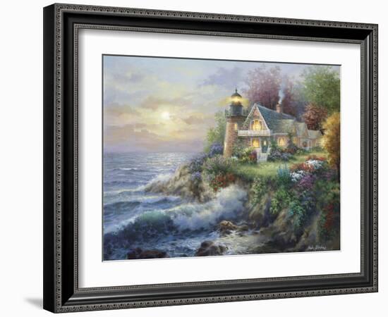 Guardian of the Sea-Nicky Boehme-Framed Giclee Print