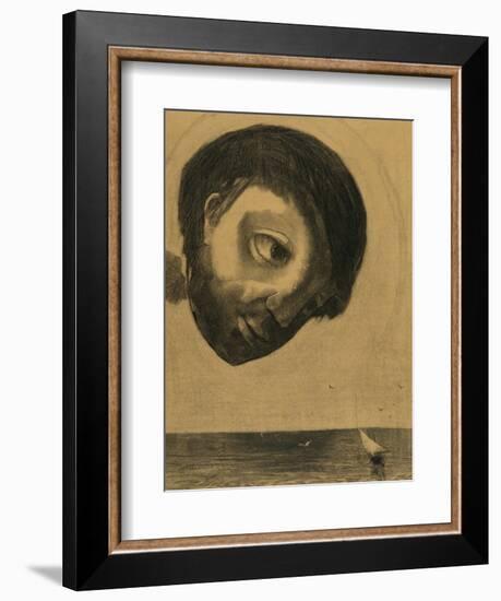 Guardian Spirit of the Waters, 1878-Odilon Redon-Framed Giclee Print