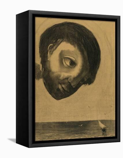 Guardian Spirit of the Waters, 1878-Odilon Redon-Framed Premier Image Canvas